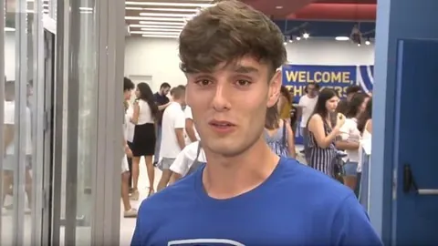 César Llopis, jugador del Málaga C.F., en su testimonio en vídeo